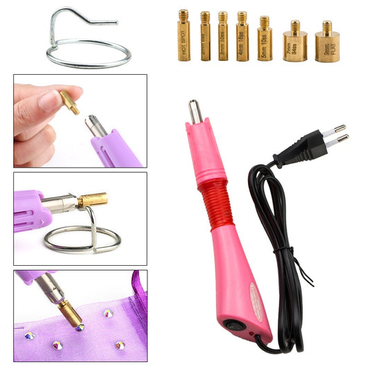 Rhinestone Hot Fix Applicator with 7 Tips