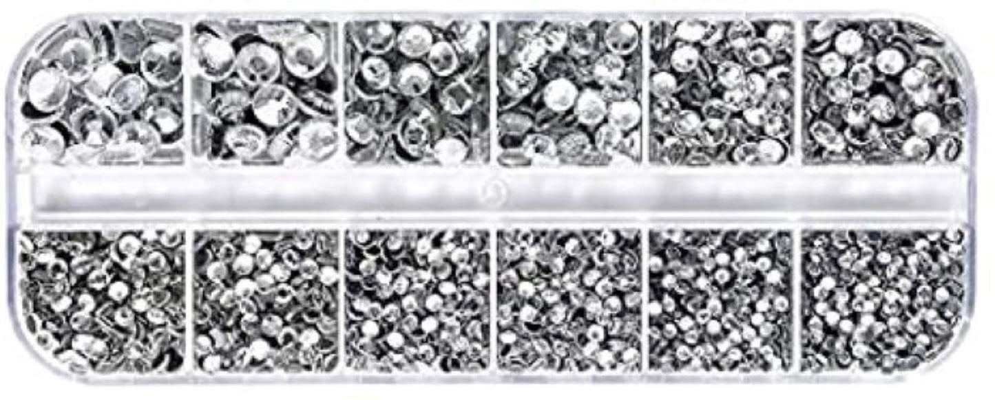 Rhinestone Kit - Including 3 boxes of Rhinestone varieties. (for setting individual hot fix stones)