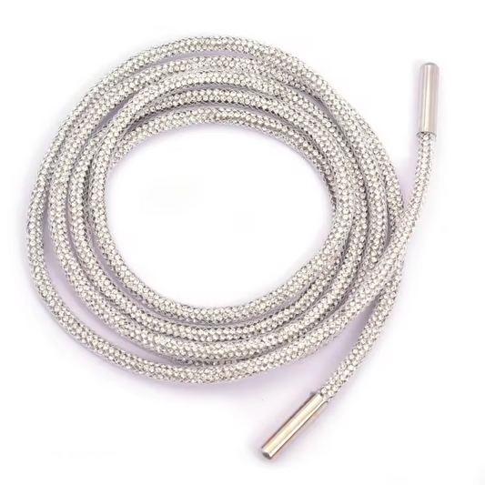 Rhinestone Rope Hoodie Lace  (4.0mm x 120cm)