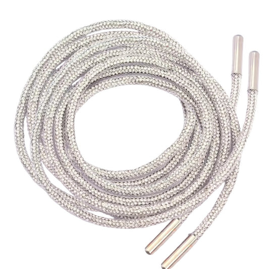 Rhinestone Rope Shoe Laces  (3.0mm x 120cm)