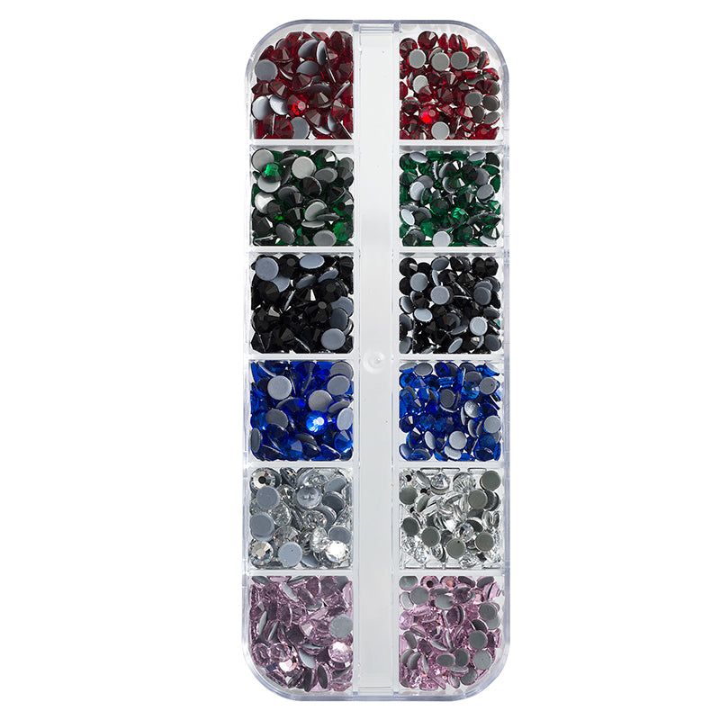 Rhinestone Kit - Including 3 boxes of Rhinestone varieties. (for setting individual hot fix stones)