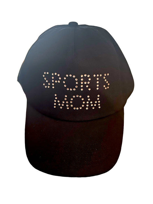 Baseball Cap - Rhinestone - Sports Mom